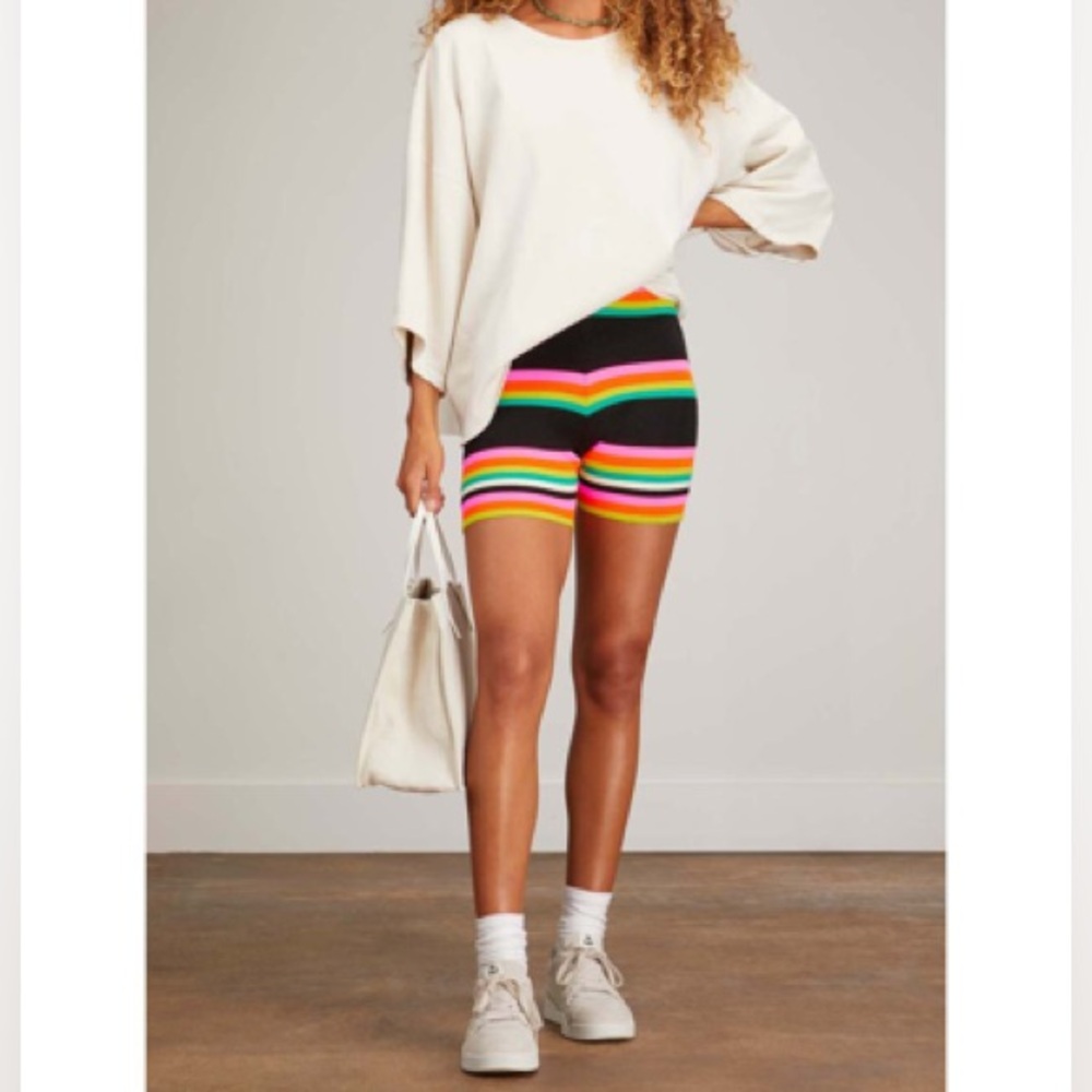 Christopher John Roger’s biker shorts
